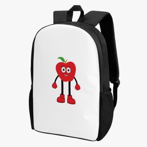 Personalized Apple design Kids School Backpack